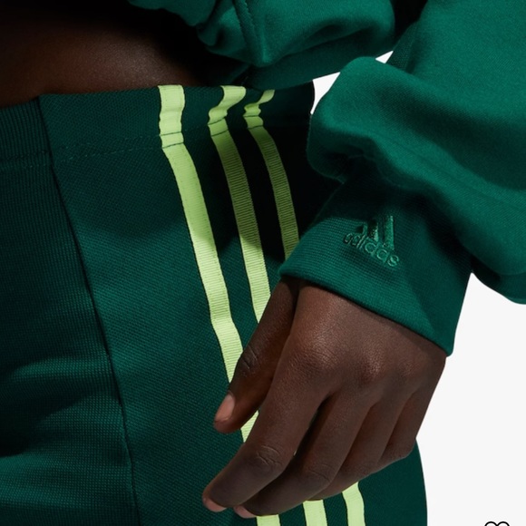 🐝 IVY PARK ADIDAS GREEN HOODED CUT OUT DRESS 🐝 - Picture 6 of 6